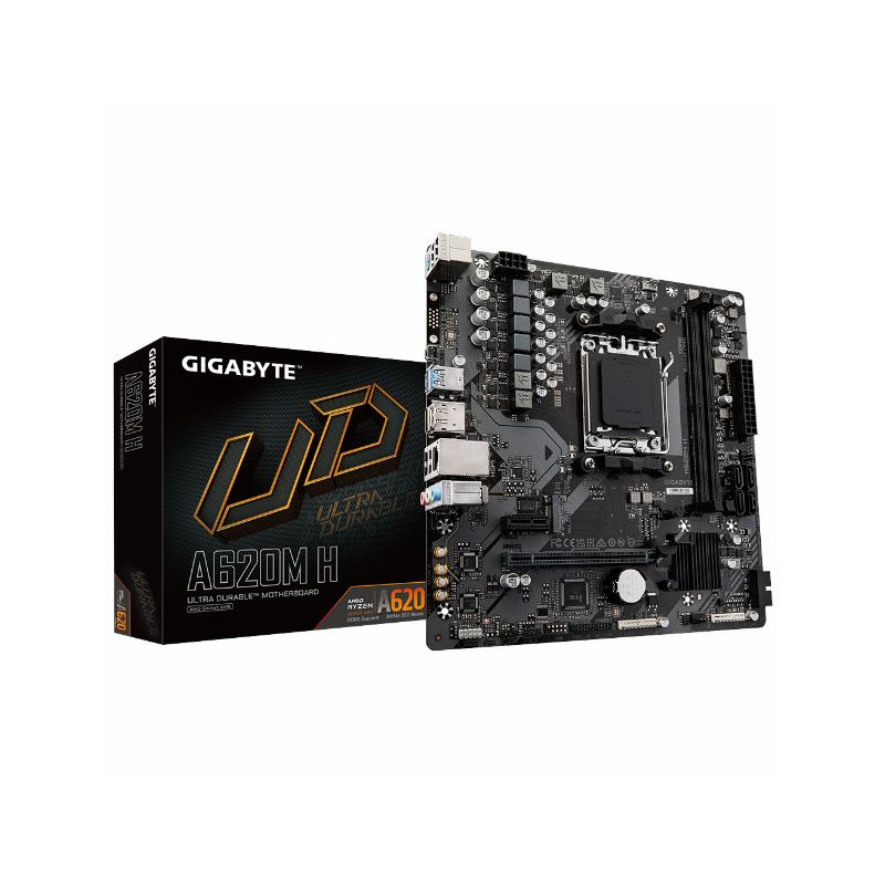 MOTHERBOARD GIGABYTE A620M H AM5 DDR5