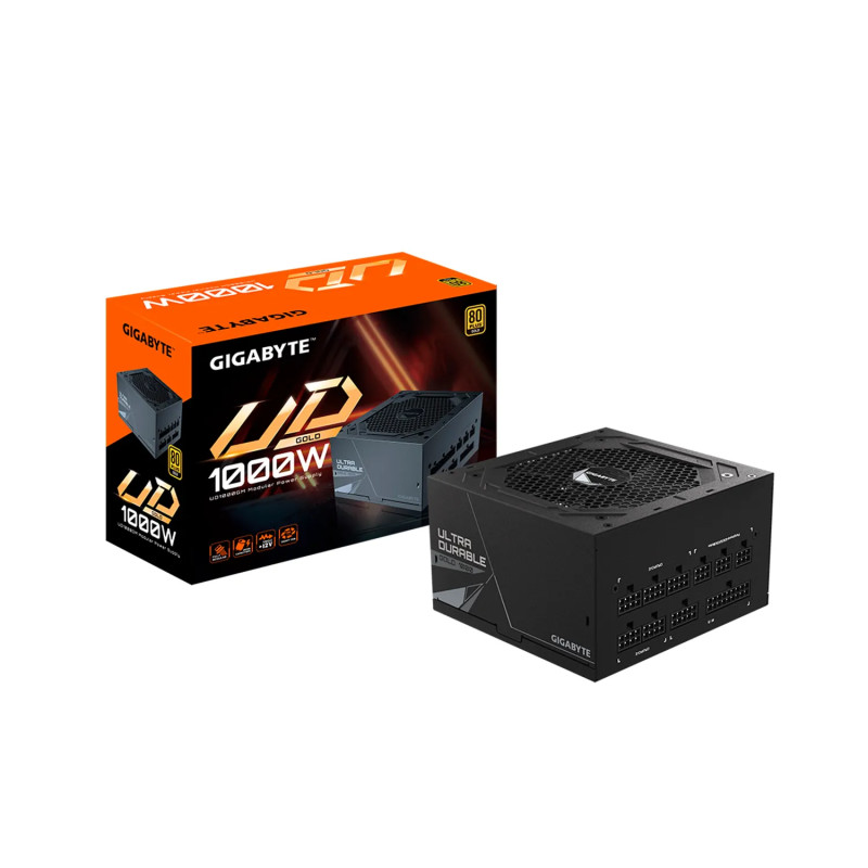 FUENTE GIGABYTE 1000W UD1000GM 80+ GOLD PLUS MODULAR PG5