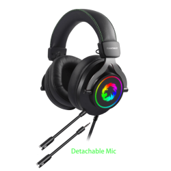 AURICULARES + MICROFONO GAMEMAX HG3600 USB 7.1 RGB