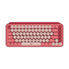 Teclado Logitech Pop Keys Mecanico Coral Rose 920-010715