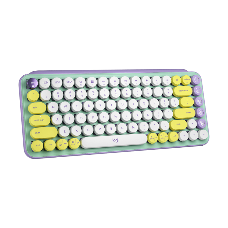 Teclado Logitech Pop Keys Mecanico Fresh Vibes 920-010714