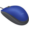 MOUSE LOGITECH M110 SILENT BLUE 910-005491