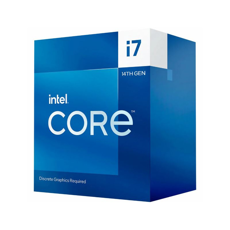 MICROPROCESADOR INTEL CORE I7 14700F S/VIDEO C/COOLER S1700 14VA GENERACION