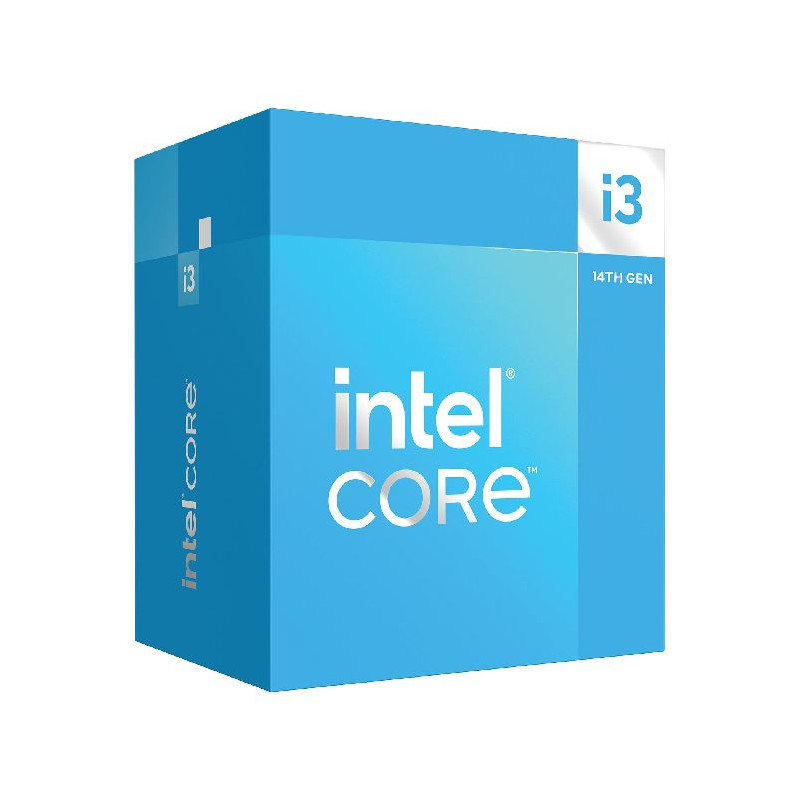 MICROPROCESADOR INTEL CORE I3 14100 C/VIDEO C/COOLER S1700 14VA GENERACION