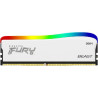 MEMORIA PC 8GB DDR4 3200 KINGSTON FURY BEAST WHITE RGB