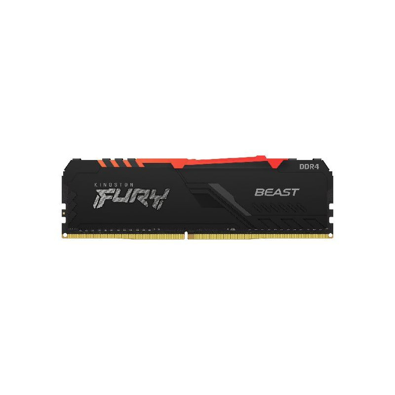 MEMORIA PC 8GB DDR4 3200 KINGSTON FURY BEAST RGB