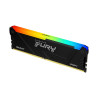 Memoria Kingston Fury DDR4 16GB 3600MHz Beast RGB Negra