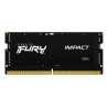 Memoria Sodimm Fury Ddr5 16gb 5600mhz Impact Negra