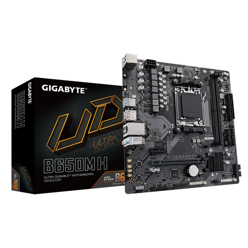 MOTHER GIGABYTE B650M H DDR5 AM5 (SERIE 7000/8000)