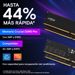 Memoria Crucial Pro 48GB DDR5 5600 UDIMM CL46