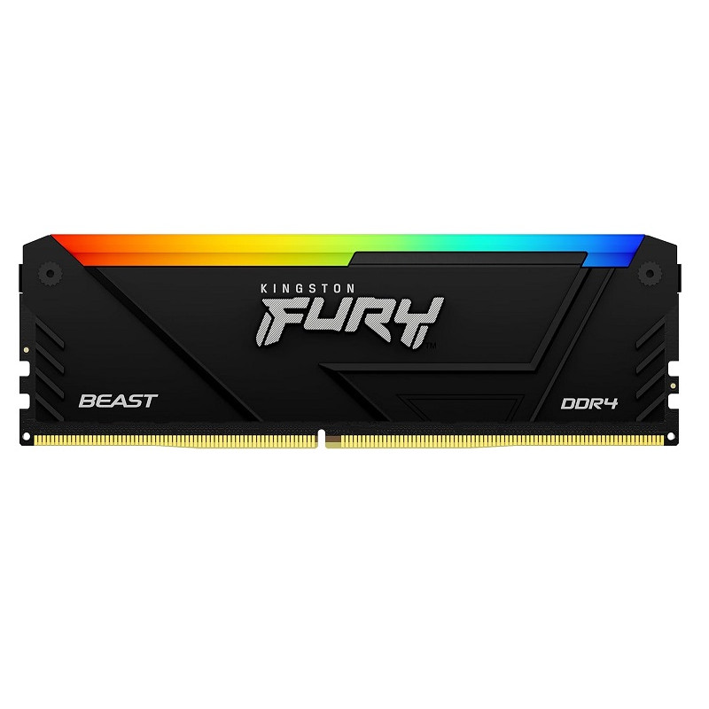 MEMORIA DDR4 KINGSTON 8GB 3200 MHZ FURY BEAST RGB