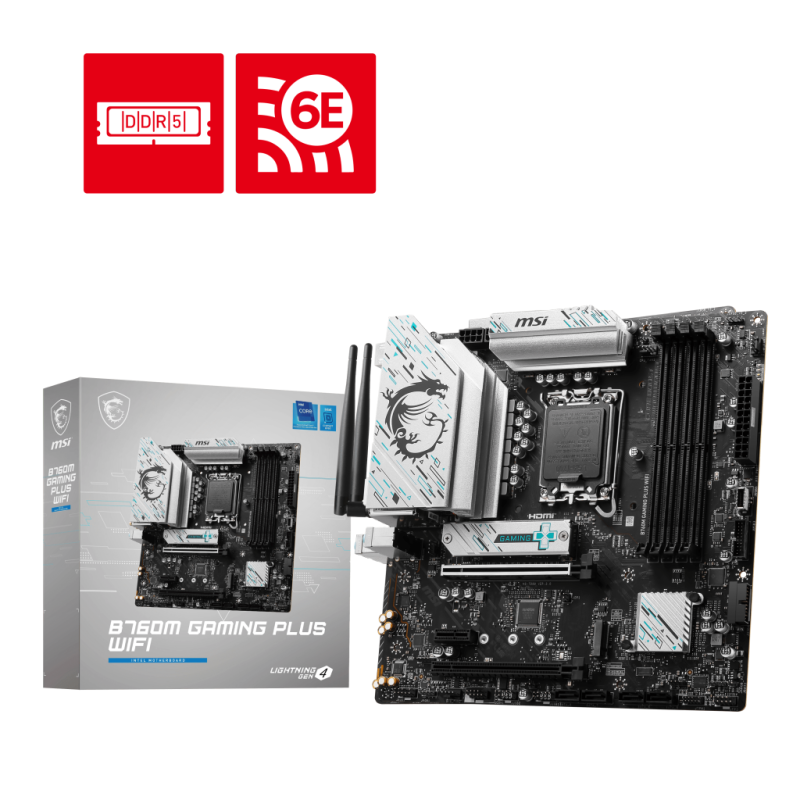 motherboard MSI B760M GAMING PLUS WIFI DDR5 1700