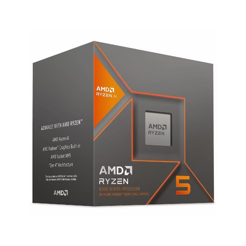 microProcesador AMD AMD Ryzen 5 8600G 4.30GHz AM5 DDR5