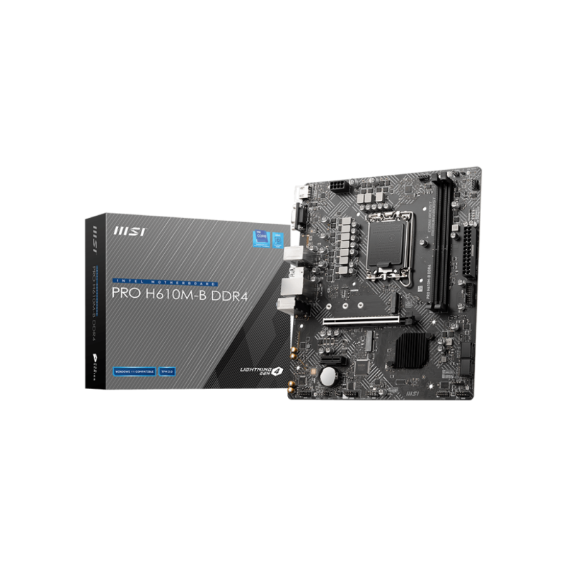 Motherboard Mother MSI PRO H610M-B DDR4 s1700