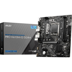 MOTHERBOARD MSI PRO H610M-G DDR4 s1700 12va Generación