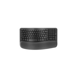 TECLADO LOGITECH INALÁMBRICO WAVE KEYS NEGRO
