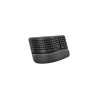 TECLADO LOGITECH INALÁMBRICO WAVE KEYS NEGRO