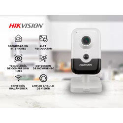 Cámara Ip Wifi Hikvision 1080p 2.8mm Ds-2cd2423g0-iw Audio