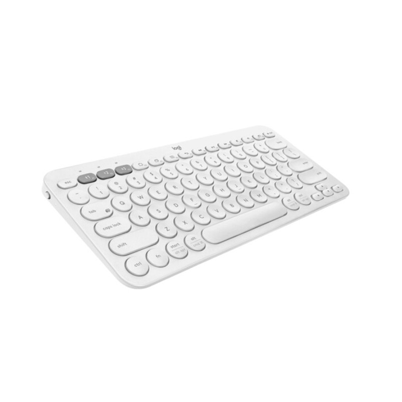 Teclado Logitech Bluetooth K380s Pebble White 920-011784