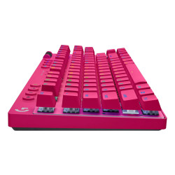 Teclado Logitech PRO X TKL Magenta Lightspeed 920-012154