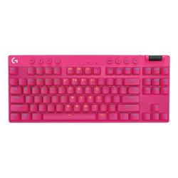 Teclado Logitech PRO X TKL Magenta Lightspeed 920-012154