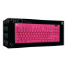 Teclado Logitech PRO X TKL Magenta Lightspeed 920-012154