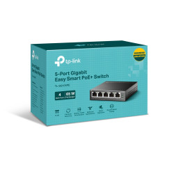 SWITCH 5P GIGA (4 PTOS POE) TP-LINK SMART DESK TL-SG105PE