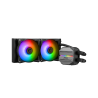 WATER COOLING MSI MAG CORELIQUID M240 2X CPU COOLER 240MM BLACK (7922)