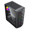 GABINETE GAMEMAX DIAMOND 1 FAN COC 14MM BLACK