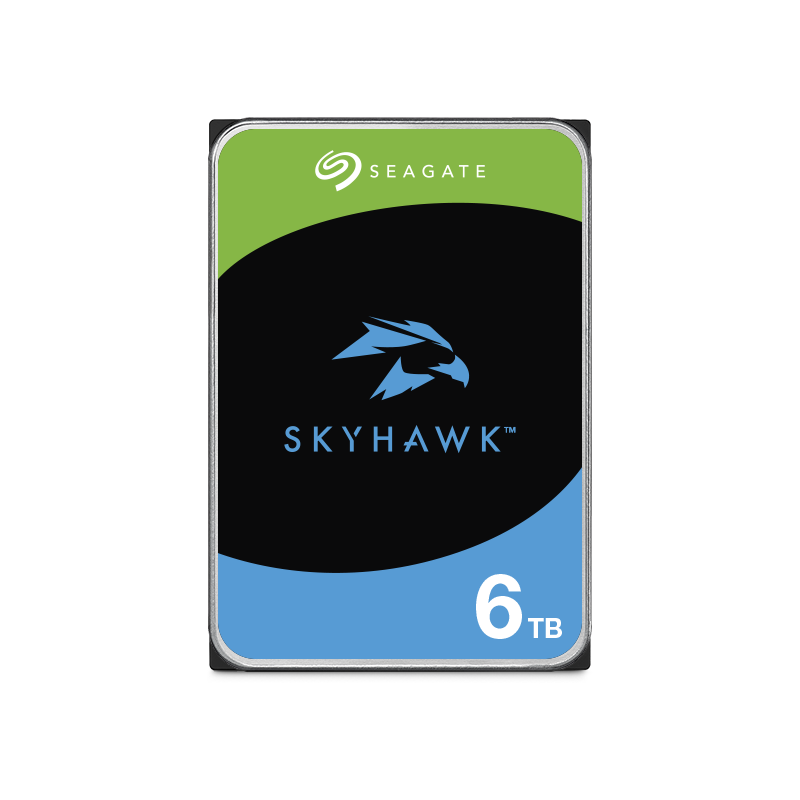 Disco duro SEAGATE INTERNO 6TB SATA III SKYHAWK SURVEILLANCE 256MB 5400 RPM