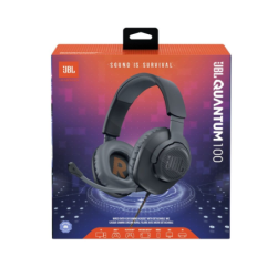 AURICULAR JBL QUANTUM 100 GAMING SURROUND NEGRO