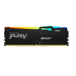 MEMORIA DDR5 KINGSTON 32GB (2X16GB) 5200 MHZ FURY BEAST BLACK RGB