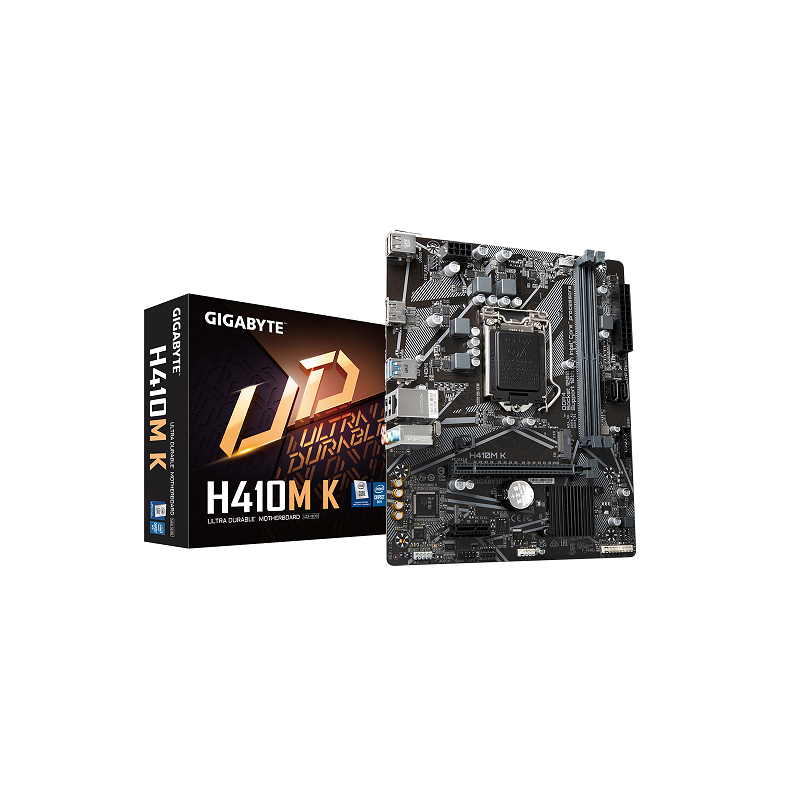 MOTHERBOARD GIGABYTE H410M K 1200 DDR4 (SOLO 10MA GEN)