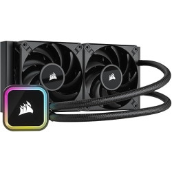 WATER COOLING CORSAIR ICUE H100I RGB ELITE 240MM BLACK