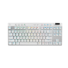 TECLADO LOGITECH WIRELESS PRO X TKL WHITE LIGHTSPEED 920-012143