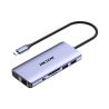 HUB HIKSEMI 11EN1 USB TYPE C RJ45 HDMI SD USB 3.0 X2 / USB 2.0 X2