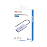 HUB HIKSEMI 8EN1 USB TYPE C HDMI SD USB 3.0 X3 / USB 2.0