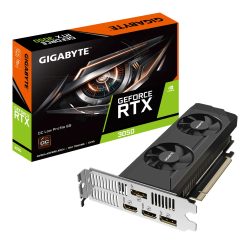 PLACA DE VIDEO VGA GIGABYTE GEFORCE RTX 3050 OC LOW PROFILE 6G