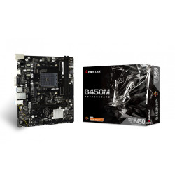 MOTHERBOARD BIOSTAR AM4 B450MHP BOX M-ATX