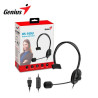 AURICULAR MICROFONO GENIUS HS-100U USB *VINCHA 1 OREJA