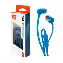 AURICULARES JBL TUNE 110 EARPHONES BLUE