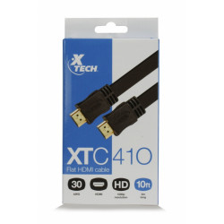 CABLE HDMI PLANO X-TECH C/CONECTOR MACHO A MACHO 3M XTC-410