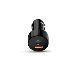 CARGADOR GENIUS PD-36AC P/AUTO USB-A / USB-C 36W