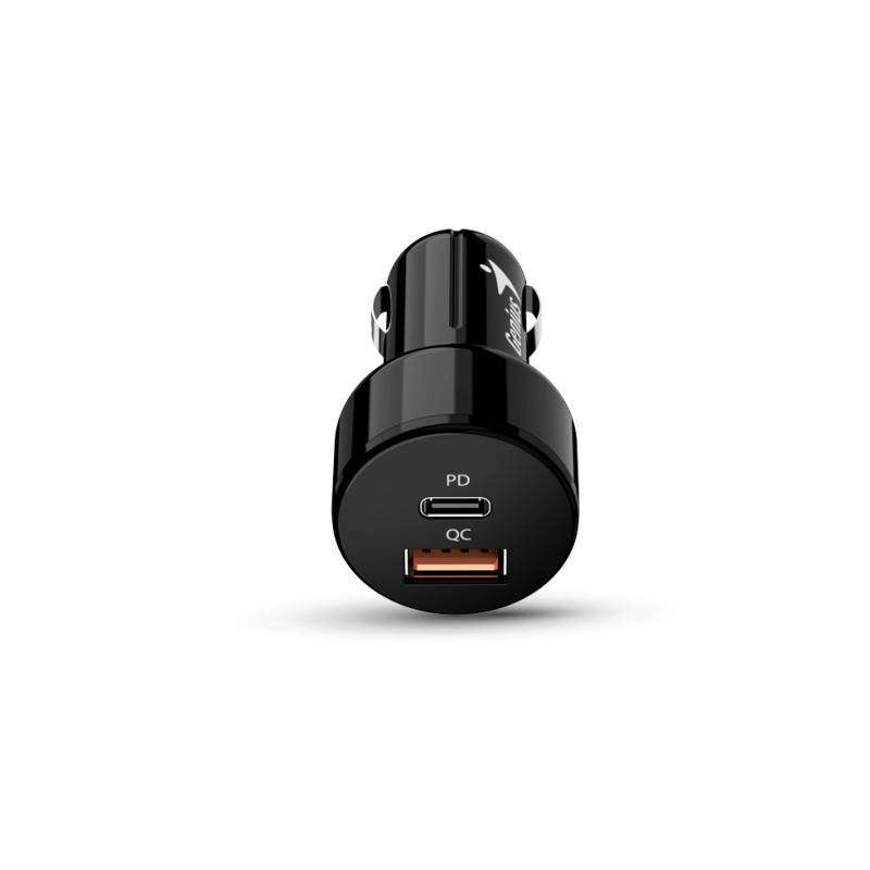 CARGADOR GENIUS PD-36AC P/AUTO USB-A / USB-C 36W