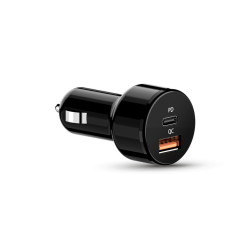 CARGADOR GENIUS PD-36AC P/AUTO USB-A / USB-C 36W