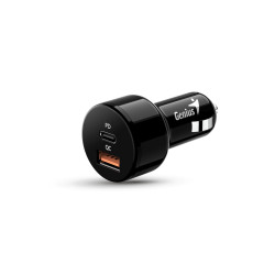 CARGADOR GENIUS PD-36AC P/AUTO USB-A / USB-C 36W