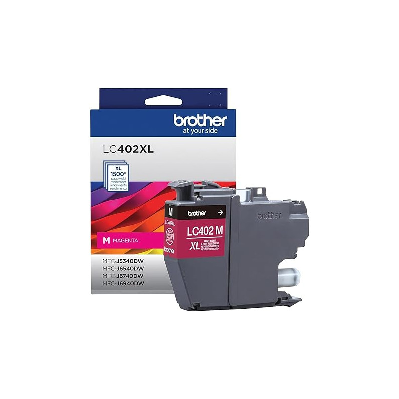 CARTUCHO BROTHER LC-402XL 1500 PAG MAGENTA