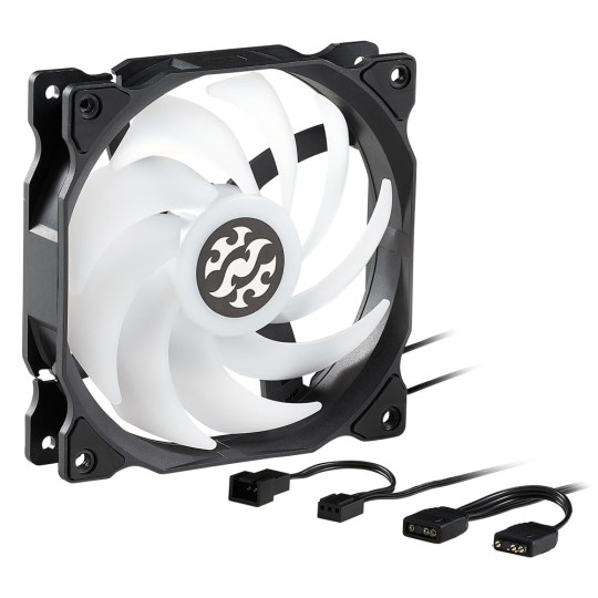 COOLER FAN ADATA XPG P/ GABINETE VENTO 120MM NEGRO ARGB