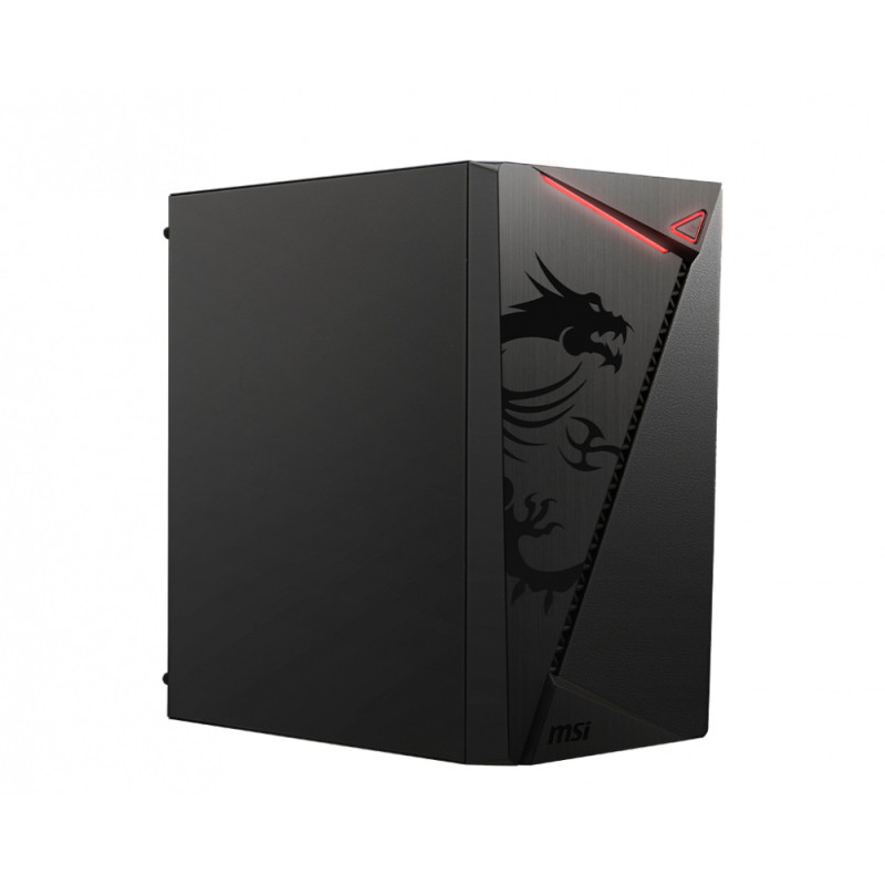 GABINETE GAMER MSI MAG SHIELD M301 FAN SIN FUENTE