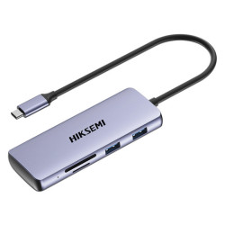 HUB HIKSEMI DS8 USB-C A USB X4 /HDMI X1